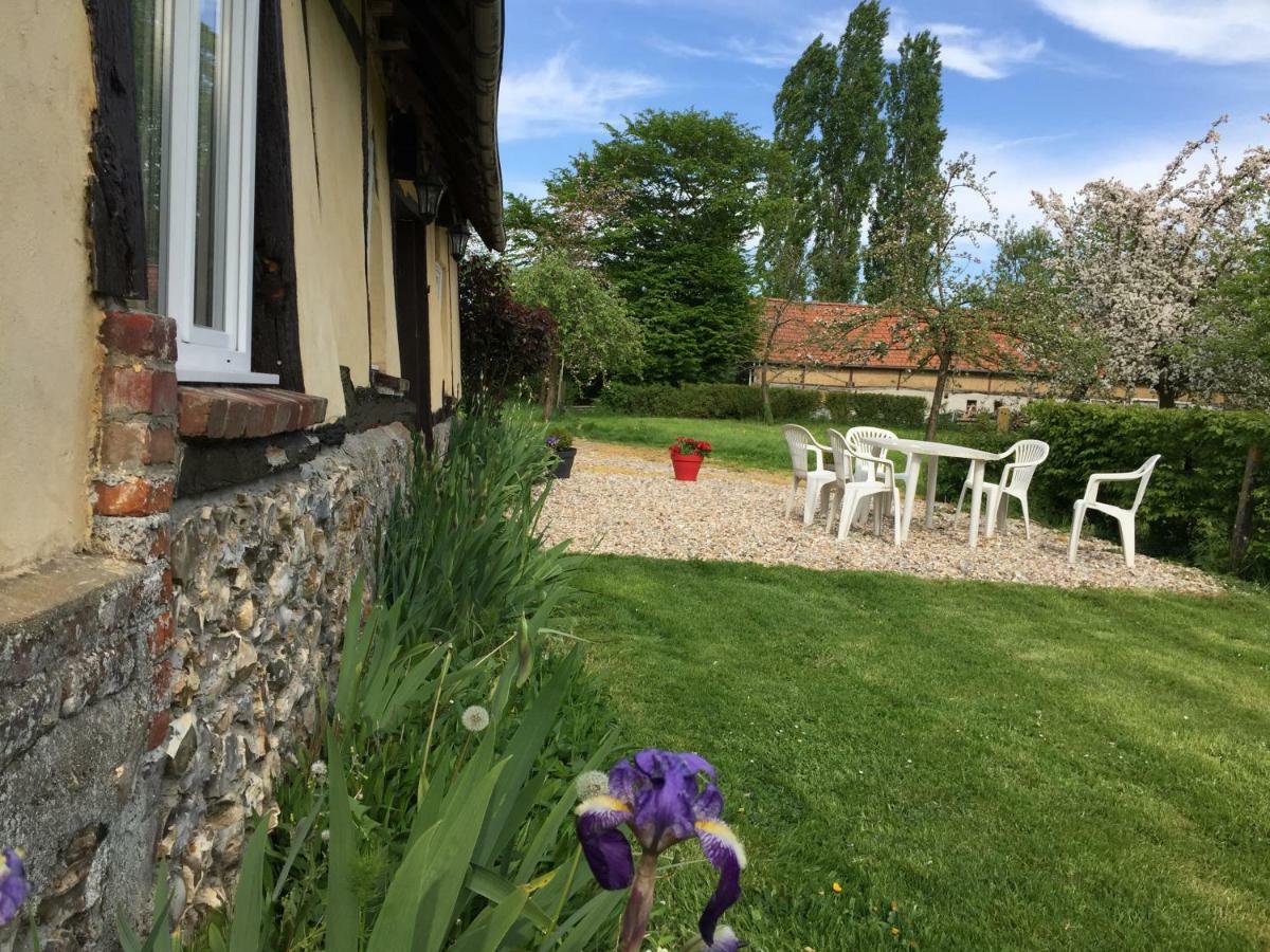Charmante Maison Entre Les Pommiers Fresne-le-Plan エクステリア 写真