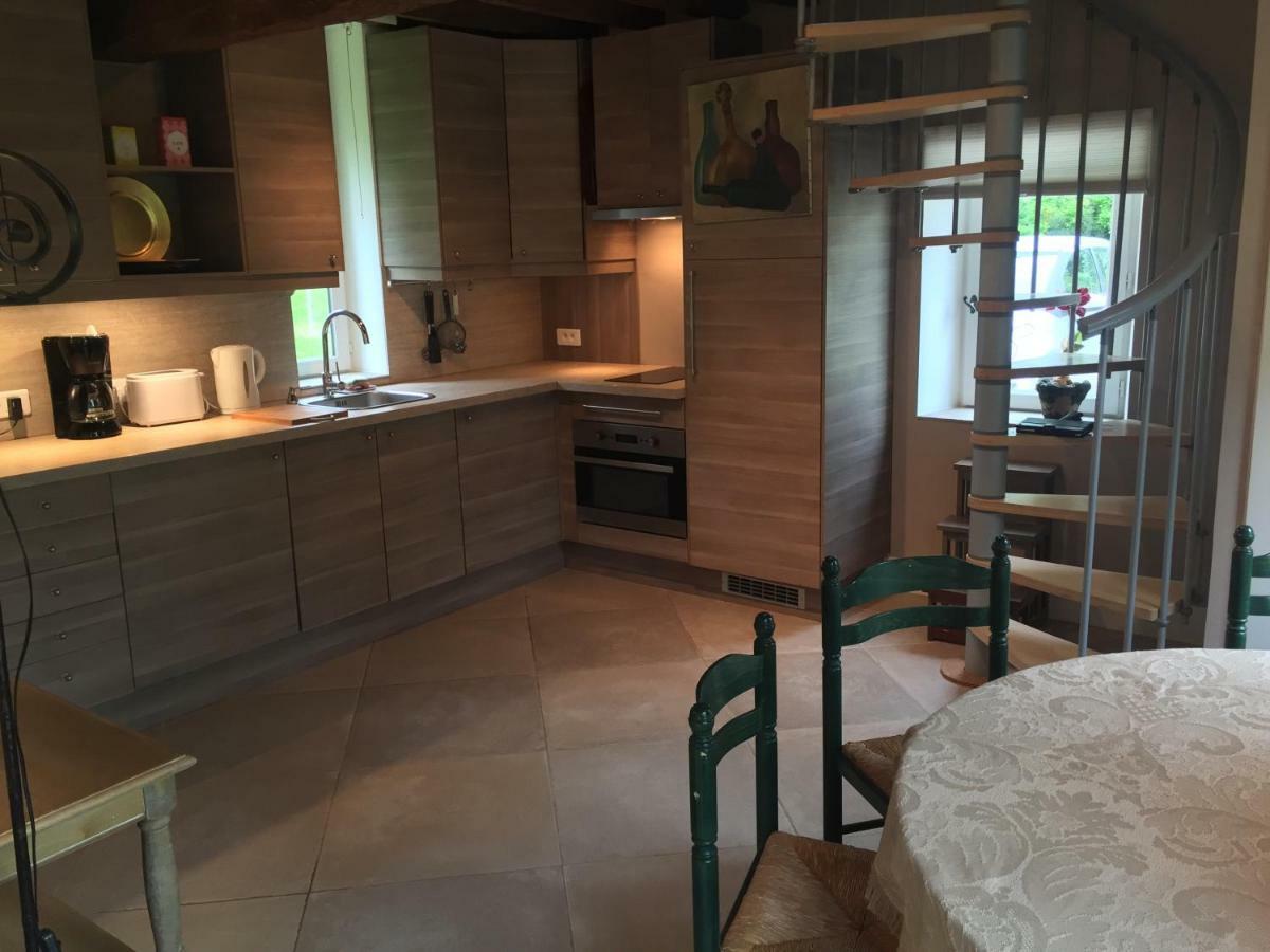 Charmante Maison Entre Les Pommiers Fresne-le-Plan エクステリア 写真