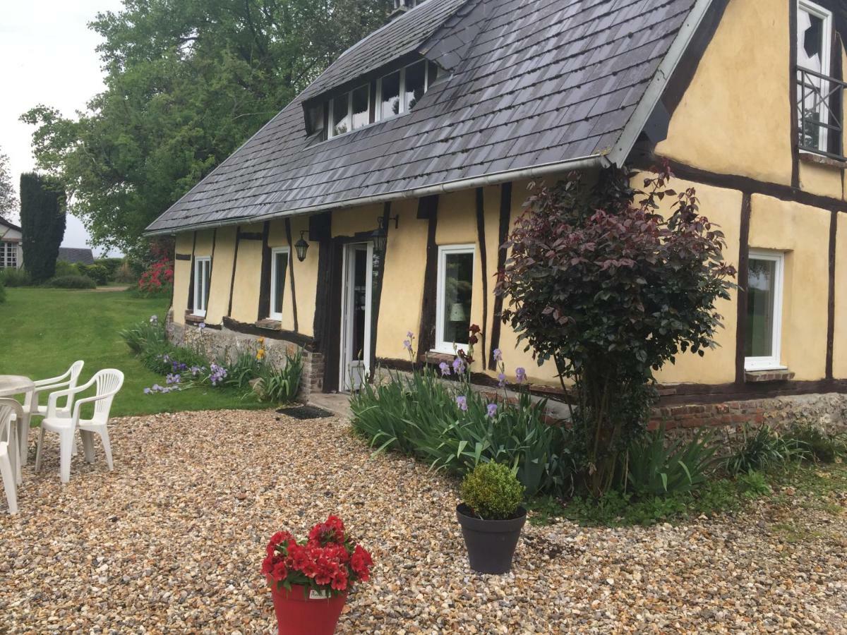 Charmante Maison Entre Les Pommiers Fresne-le-Plan エクステリア 写真